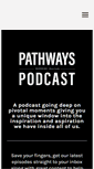 Mobile Screenshot of pathwayspodcast.com